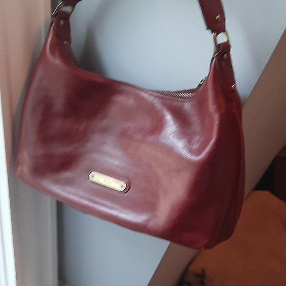 Cole Haan hobo bag burgundy - Picture 5 of 13